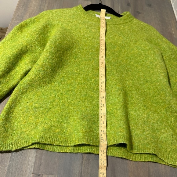 3.1 Philip Lim Lime Green Wool Sweater - Picture 7 of 10